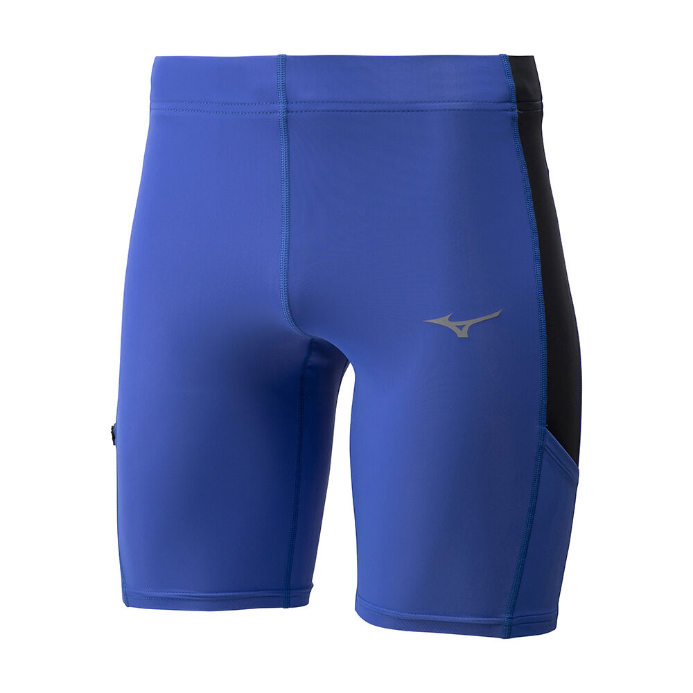 Collant Mizuno Running Core Mid Uomo - Blu - 80371-FOWK